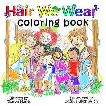 portada Hair We Wear Coloring Book (en Inglés)