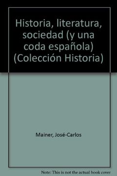 portada historia, literatura, sociedad (y una coda española)