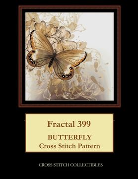 portada Fractal 399: Butterfly cross stitch pattern (in English)