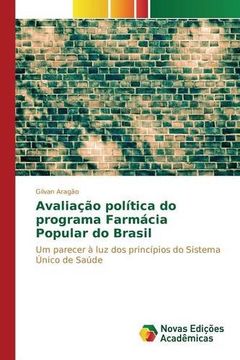 portada Avaliação política do programa Farmácia Popular do Brasil