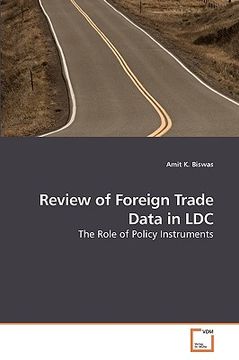 portada review of foreign trade data in ldc (en Inglés)