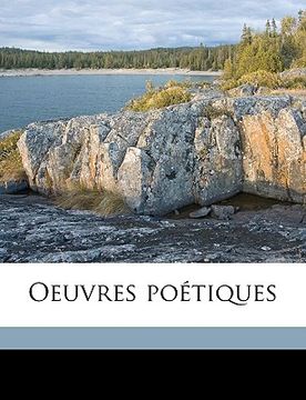 portada Oeuvres Poétiques Volume 1 (en Francés)