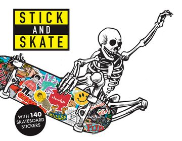 portada Stick and Grind: Skateboard Stickers (en Inglés)