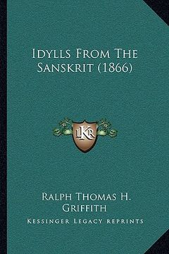 portada idylls from the sanskrit (1866) (in English)