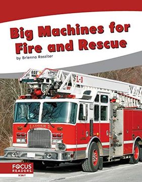 portada Big Machines for Fire and Rescue (en Inglés)