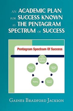 portada an academic plan for success known as the pentagram spectrum of success (in English)