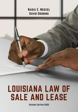 portada Louisiana Law of Sale and Lease: Cases and Materials, Second Edition (in English)