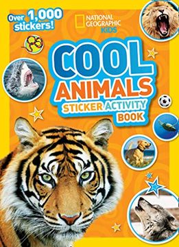 portada Cool Animals Sticker Activity Book: Over 1,000 Stickers! (en Inglés)