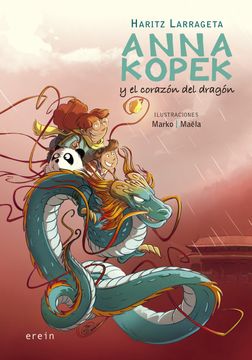 portada Anna Kopek y el Corazon del Dragon