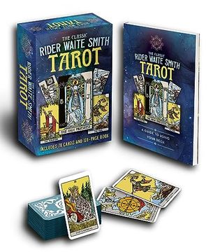 portada The Classic Rider Waite Smith Tarot Book & Card Deck: Includes 78 Cards and 128 Page Book (Sirius Oracle Kits) (en Inglés)