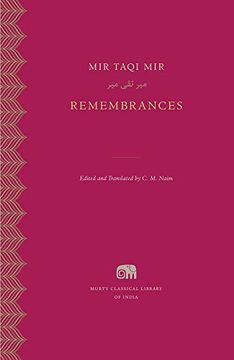 portada Remembrances (Murty Classical Library of India) (en Inglés)