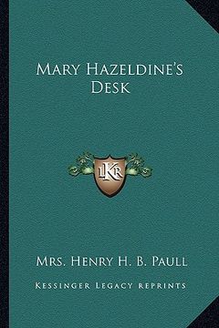 portada mary hazeldine's desk (in English)