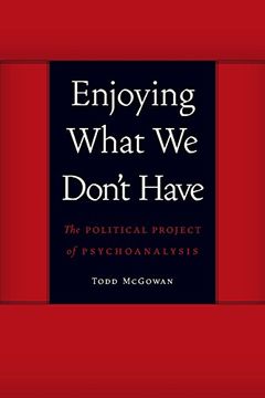 portada enjoying what we don't have: the political project of psychoanalysis