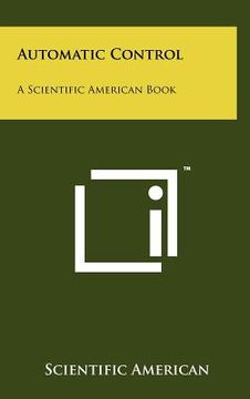 portada automatic control: a scientific american book (en Inglés)