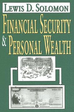 portada financial security & personal wealth (en Inglés)
