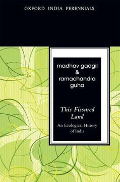 portada this fissured land: an ecological history of india (en Inglés)