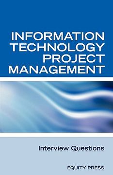 portada information technology project management interview questions (en Inglés)