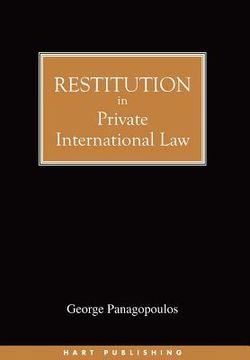 portada restitution in private international law (en Inglés)