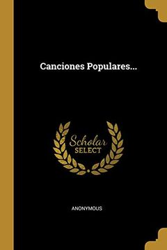 portada Canciones Populares.