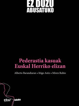 portada Ez Duzu Abusatuko (in Basque)