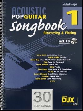 portada Acoustic Pop Guitar Songbook (en Alemán)
