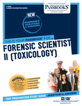 portada Forensic Scientist II (Toxicology) (C-2938): Passbooks Study Guide Volume 2938 (in English)