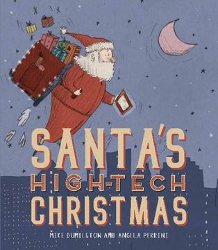 portada Santa's High-Tech Christmas (en Inglés)