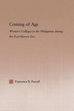 portada coming of age: women's colleges in the philippines during the post-marcos era (en Inglés)