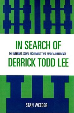 portada in search of derrick todd lee: the internet social movement that made a difference (en Inglés)