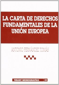 portada la carta de derechos fundamentales de la unión europea (in Spanish)