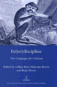 portada In(ter)Discipline: New Languages for Criticism (en Inglés)