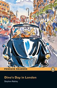 portada Penguin Readers es: Dino's day in London Book & cd Pack: Easystarts (Pearson English Graded Readers) - 9781405880565 (en Inglés)