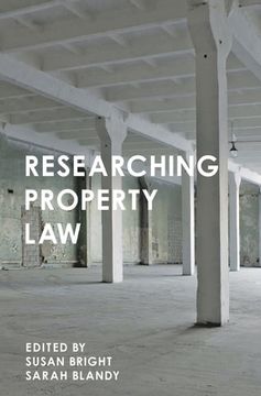 portada Researching Property Law (en Inglés)