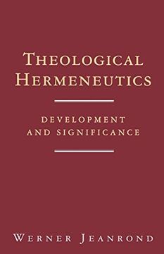 portada Theological Hermeneutics: Development and Significance (in English)