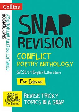portada Collins Snap Revision – Conflict Poetry Anthology: New Gcse Grade 9-1 Edexcel English Literature (en Inglés)