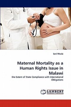portada maternal mortality as a human rights issue in malawi (in English)