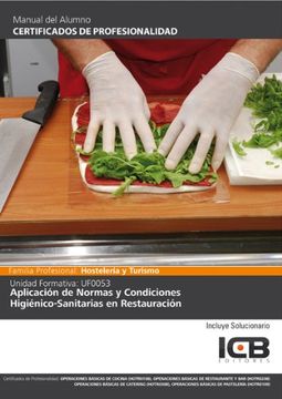 portada Uf0053: Aplicación de Normas y Condiciones Higiénico-Sanitarias en Restauración (in Spanish)