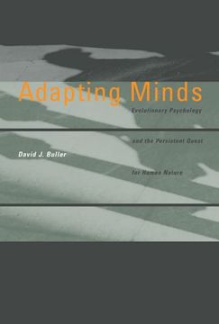 portada Adapting Minds: Evolutionary Psychology and the Persistent Quest for Human Nature (a Bradford Book) (en Inglés)