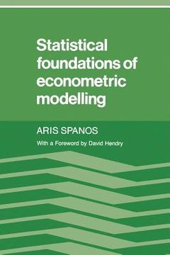 portada Statistical Foundations of Econometric Modelling Paperback (in English)
