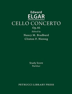 portada Cello Concerto, Op.85: Study score (en Inglés)