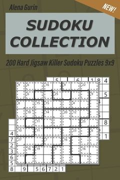 portada Sudoku Collection: 200 Hard Jigsaw Killer Sudoku Puzzles 9x9 (en Inglés)