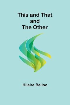 portada This and That and the Other (en Inglés)