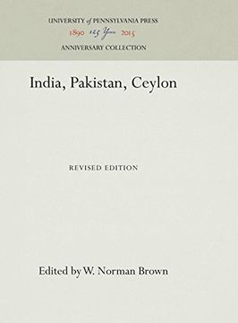 portada India, Pakistan, Ceylon (en Inglés)