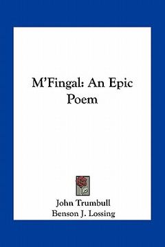 portada m'fingal: an epic poem (in English)