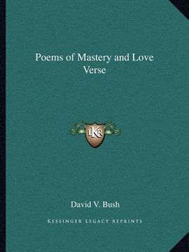 portada poems of mastery and love verse (en Inglés)