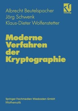 portada Moderne Verfahren der Kryptographie: Von RSA zu Zero-Knowledge (German Edition)