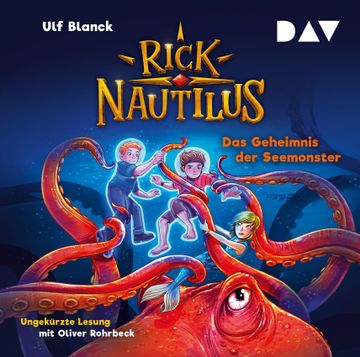 portada Rick Nautilus - Teil 10: Das Geheimnis der Seemonster, 2 Audio-Cd (en Alemán)