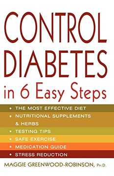 portada Control Diabetes in six Easy Steps (Lynn Sonberg Books) (en Inglés)