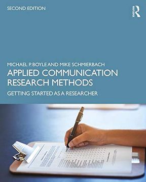 portada Applied Communication Research Methods: Getting Started as a Researcher (en Inglés)