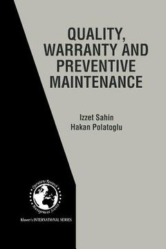 portada Quality, Warranty and Preventive Maintenance (en Inglés)